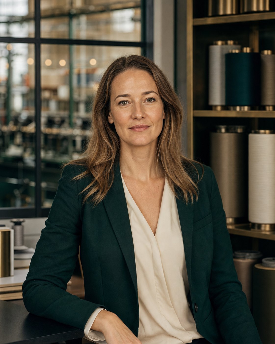 Freja Møller, pressechef hos Kolding Snørefabrik