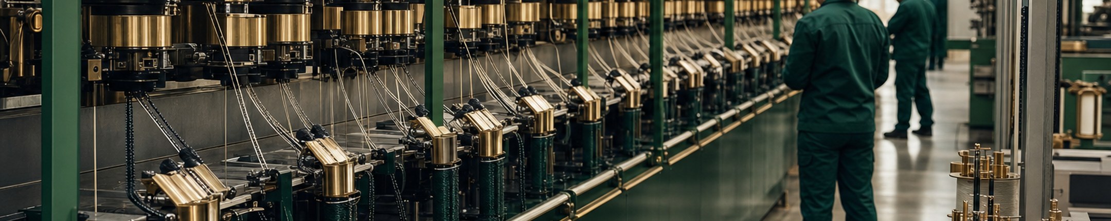 Produktionsgulv hos Kolding Snørefabrik